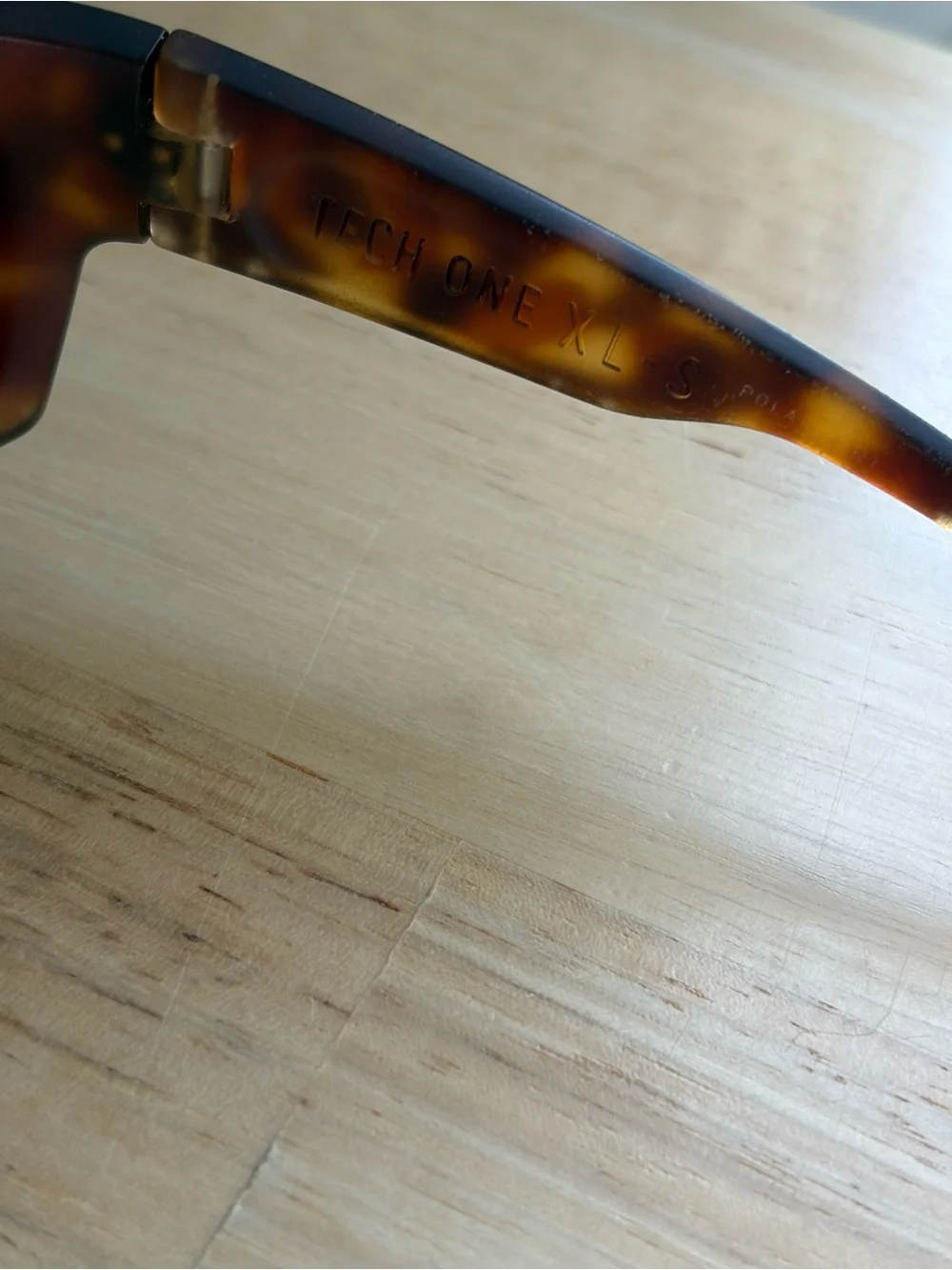 Electric Tech One XL Gloss Tortoise/Bronze Polarized Sunglasses